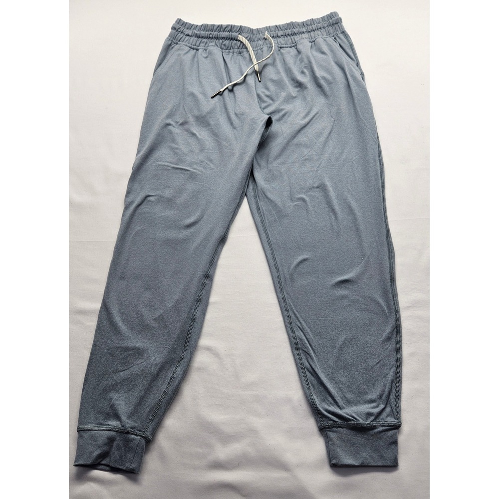 Ron Jon Surf Shop Men Jogger Sweatpants Blue Gray Small Elastic Waist Drawstring